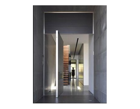 Contemporary heavy duty exterior pivot door