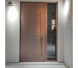 Prehung Interior Entry House Gate Doors Front Luxury Aluminum Doors for Houses Exterior Front Entry Doors
