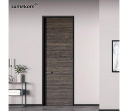 Cheap Price Aluminum Wooden Panels Door Puertas White Painted HPL Interior Moulded Door for Apartment