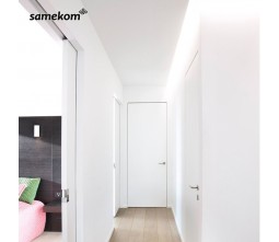 High-end Custom OEM Hidden Track Invisible Sliding Door Magic Door System  Invisible Concealed Hinge Doors