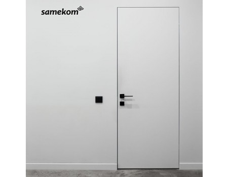 Latest Design Modern Commercial Frameless Hidden Invisible Interior Door