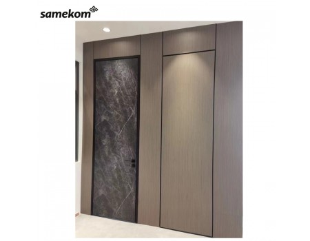 Invis Ghost Aluminum Wooden Doors Frameless Hidden Frame White Interior Flush Other Modern Door