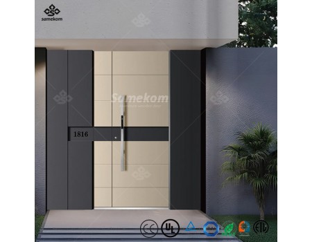 European Luxury House Designs Door Main Security Front Entrance Gate Double Wrought Iron Doors French Iron Doors Exterior
