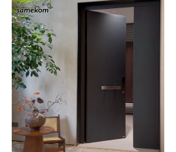 Luxury Design Home Stainless Steel Door Exterior Security Front Interior Door Modern Entrance Double Pivot Door Smart Lock