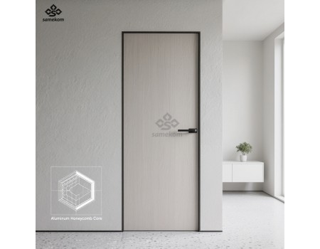 House Interior Hidden Door Apartment Main Modern Invisible  Security Doors European