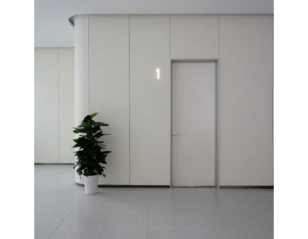 Pure color Aluminum Wooden Hosipital Door