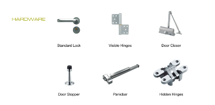 clinic door hardware