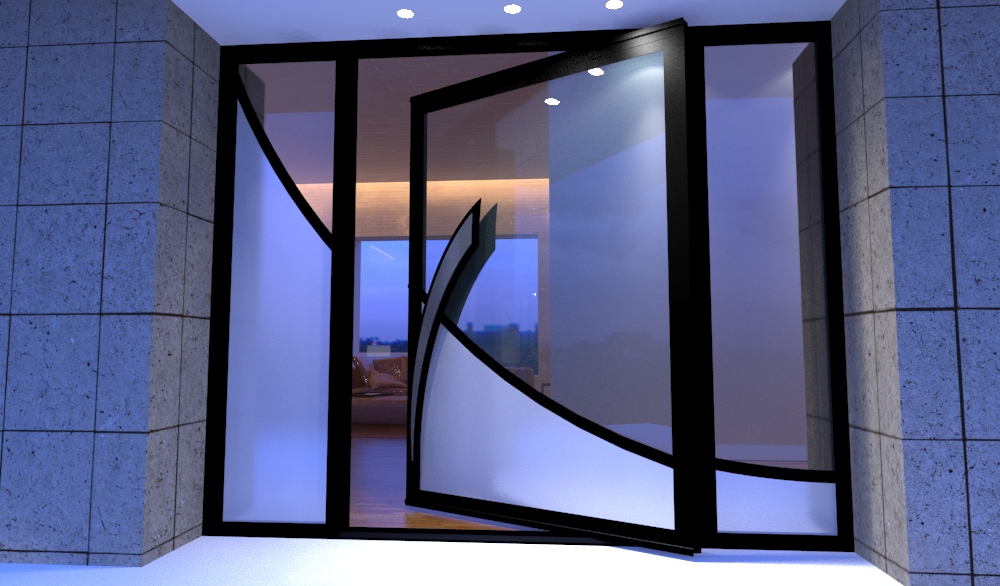 Modern Glass Pivot Hinges Door Design Pivot Glass Door