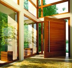 China Modern Pivot Entrance Door