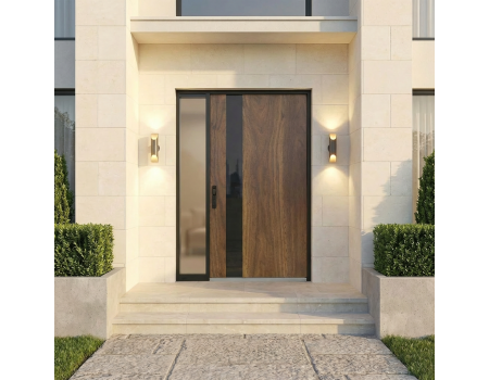 Modern American Design House Front Pivot Door Large Entrance Modern Entry Door Security Doors for Houses Exterior