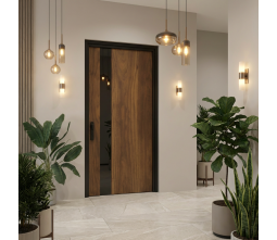 Exterior Main Entrance Security Steel Armored Anti Theft Soundproof Villa Apartment House Door Commercial Building Door