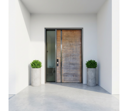 Modern Exterior Security Stainless Steel Armored Anti-Theft Soundproof Heat Insulation Waterproof Fire Prevention Door Modern Exterior Security Stainless Steel Armored Anti-Theft Soundproof Heat Insulation Waterproof Fire Prevention Door