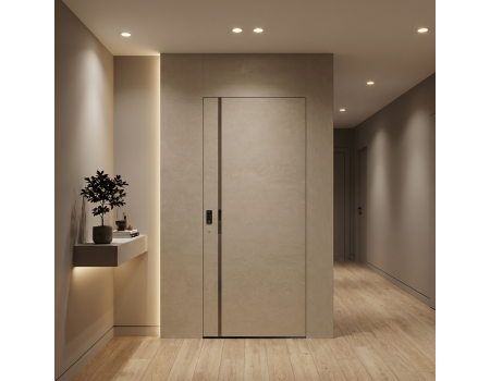 Luxurious Beige Design Front Door Modern Design Exterior Main Entry Door for House