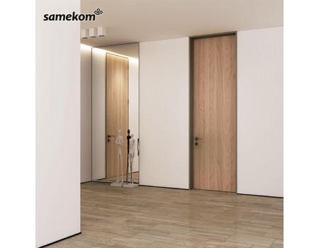 Minimalist Timber-Alu Interior Door Moisture-Resistant Door Slim Profile Door