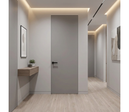 Hidden Integrated Secret Interior Door with Wooden & Aluminum Construction Minimalist Design Fire Prevention for Apartment Use Hidden Integrated Secret Interior Door with Wooden & Aluminum Construction Minimalist Design Fire Prevention for Apartment Use