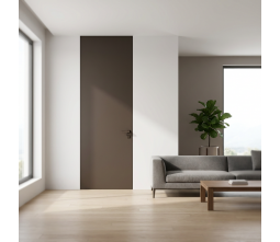Hidden Integrated Secret Modern Wooden Fire Prevention Interior Door for Apartment