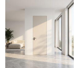 Interior 8 Feet Room Doors Door Design Invisible Interior Frameless Door with Hidden Hinge