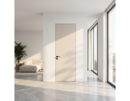 Interior 8 Feet Room Doors Door Design Invisible Interior Frameless Door with Hidden Hinge