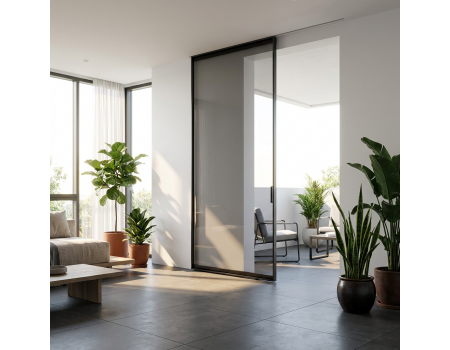 Ghost Track Mirror Door Trackless Ghost Sliding Hidden Door Ghost Sliding Door System