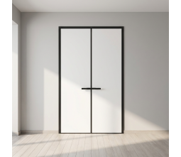 Modern Design Interior Hidden Double Doors Project Hotel Door Invisible Aluminum Wood Hidden Door