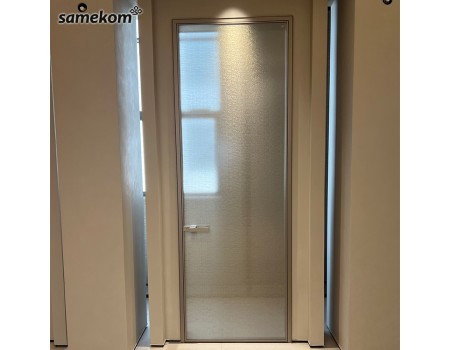 Luxury Modern Commercial Glass Shower Door Front Glass Pivot Door for House