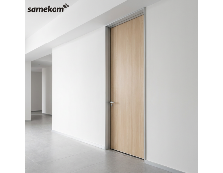 Modern Hospital X-ray Room Door Lead Lined Fire Prevention Aluminum Alloy Door with Finished Surface