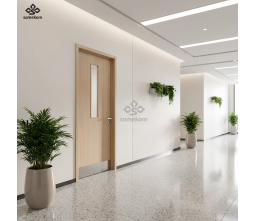 Samekom Wholesale Manufacture Laminate HPL Coated Hospital Door Surgery Radiation-proof Lead Aluminum Doors