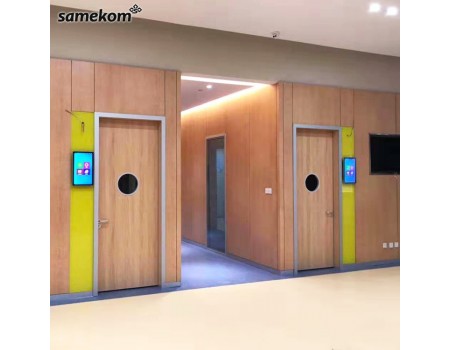 Interior Office Room Doors Metal Office Hospital Indoor Door Aluminum Fire Clinic Door Total Solution for Projects