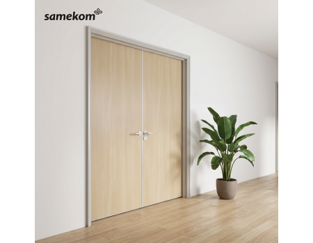 Aluminum Wooden Hospital Doorndouble Swing Hospital Door Hospital Doors with Modern Design