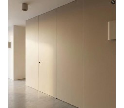 Modern Frameless Aluminum Wood Invisible Interior Doors Secret Hidden Interior Hidden Door System Secret Design Hidden Wall Door