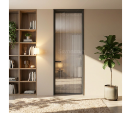 Interior Bathroom Glass Door Tempered Frosted Sliding Shower Enclosure Door Aluminum Frame Wet Room Glass Door Custom Size Interior Bathroom Glass Door Tempered Frosted Sliding Shower Enclosure Door Aluminum Frame Wet Room Glass Door Custom Size
