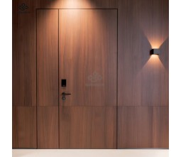 Seamless Hidden Door Wood Veneer Aluminum Core Flush Wall Door Invisible Interior Passage Door Seamless Hidden Door Wood Veneer Aluminum Core Flush Wall Door Invisible Interior Passage Door