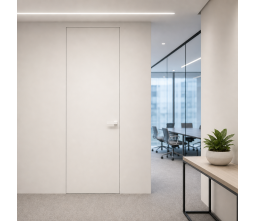 Aluminum Honeycomb Core Invisible Door Soundproof Waterproof Flush Hidden Door 3D Concealed Hinges