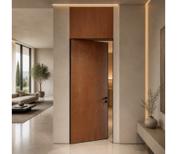 Minimalist Hidden Door Flush with Wall Seamless Integration Customized Logo Secret Opening Interior Door for Home Minimalist Hidden Door Flush with Wall Seamless Integration Customized Logo Secret Opening Interior Door for Home