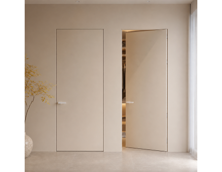 Factory Interior Aluminum Wooden Door Waterproof Interior Bedroom Door Wooden Doors for House